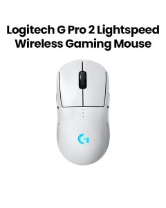 Logitech G Pro 2 Lightspeed Wireless Gaming Mouse | White | 910-007303