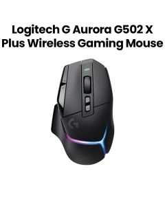 Logitech G502 X Plus Aurora Wireless RGB Gaming Mouse | Black | 910-006163