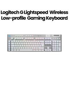 Logitech G915 X Lightspeed Low-Profile Wireless Gaming Keyboard | White | 920-012690
