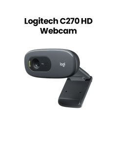 Logitech C270 HD Webcam | Black | 960-001063