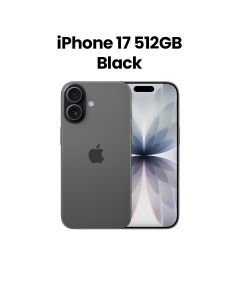 Apple iPhone 17 512GB Smartphone | Black | MG6D4AH/A