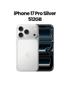 Apple iPhone 17 Pro 512GB Smartphone | Silver | MG894AH/A