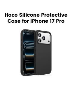 HOCO Silicone Protective Case for iPhone 17 Pro – Dark Gray | DG30