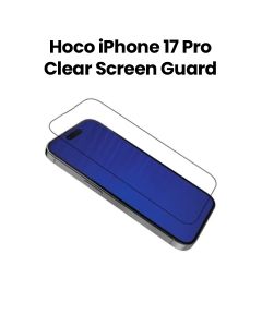 HOCO 5X Silk Clear Screen Guard for iPhone 17 Pro – Black