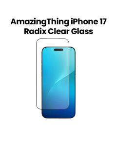 AmazingThing iPhone 17 6.3-Inch 3D Fully Covered Radix Clear Glass – Clear | IP176.3ASGLA