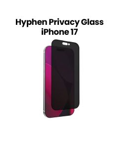 Hyphen Defendr Matte Privacy Tempered Glass with Applicator – iPhone 17 (6.3") | HTG-MT175937