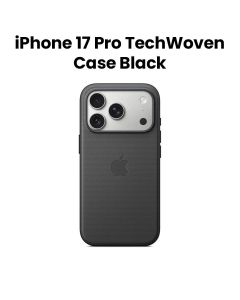 Apple iPhone 17 Pro TechWoven Case with MagSafe – Black | MGF34ZM/A
