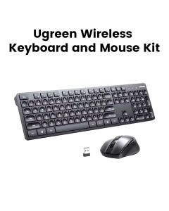Ugreen Wireless Keyboard and Mouse Kit – Black | K331 65778 + M331 65779