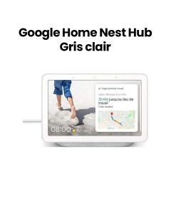 Google Home Nest Hub Smart Display Gris Clair White | B07THN6736