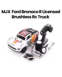 MJX 1/12 2.4G 4WD Ford Bronco R Licensed Brushless RC Truck White-Red | H12P