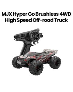 MJX 1/16 Hyper Go Brushless 4WD High-Speed Off-Road Truck Black | 16210