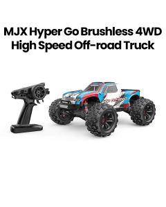 MJX 1/16 Hyper Go Brushless 4WD High-Speed Off-Road Truck Blue-White | 16208