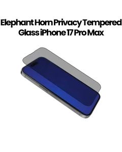 Elephant Horn Privacy Tempered Glass iPhone 17 Pro Max | EH-PRVBESG17PM
