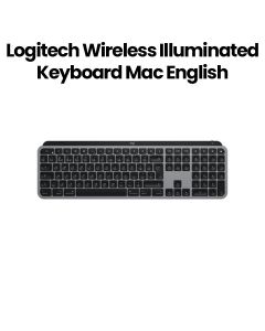 Logitech MX Keys Advanced Wireless Illuminated Keyboard for Mac English Space Gray | 920-009558