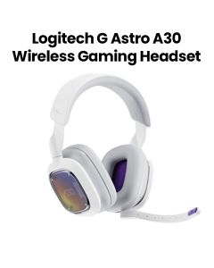 Logitech G Astro A30 Lightspeed Wireless Gaming Headset up to 27H Dolby Atmos White | 939-001994