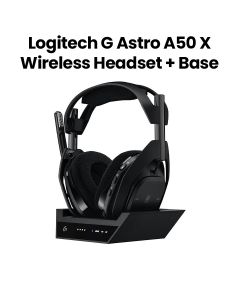 Logitech G Astro A50 X Lightspeed Wireless Gaming Headset + Base Station Black | 939-002128
