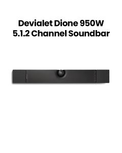 Devialet Dione 950 W 5.1.2 Channel Soundbar – Black | LH929
