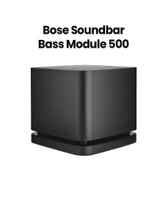 Bose Bass Module 500 Soundbar – Black | 796145-2100