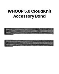 WHOOP 5.0 CloudKnit Accessory Band – Storm | 955-14-017-036-041