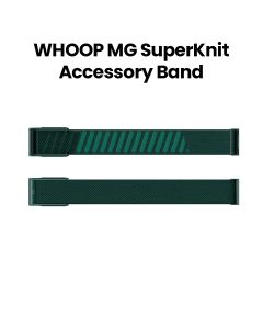 WHOOP MG SuperKnit Accessory Band – Emerald | 959-11-007-013-052