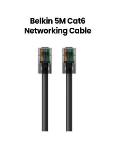 Belkin CAT6 Networking Cable 5m | Black | A3L981BT05MBKHS
