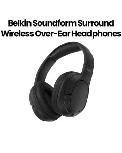Belkin Soundform Surround Wireless Over-Ear Headphones | Black | AUD009HQBK