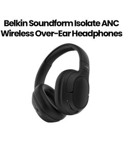 Belkin Soundform Isolate ANC Wireless Over-Ear Headphones | Black | AUD008HQBK