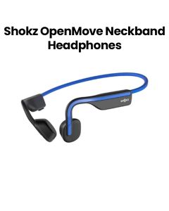 Shokz OpenMove Wireless Neckband Headphones with Mic – Blue | S661BL
