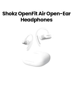 Shokz OpenFit Air True Wireless Open-Ear Headphones – White | T511-ST-WT