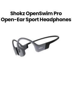 Shokz OpenSwim Pro Bone-Conduction Open-Ear Sport Headphones – Grey | S710-ST-GY