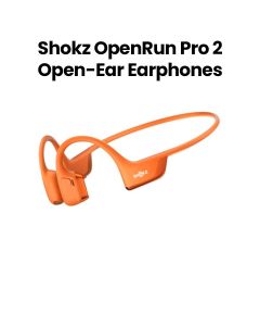 Shokz OpenRun Pro 2 Wireless Open-Ear Bone-Conduction Earphones – Orange | S820-ST-OR