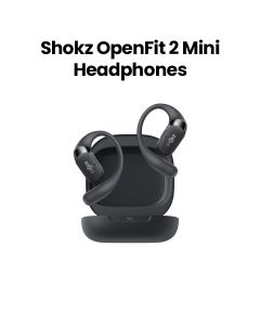 Shokz OpenFit 2 Mini Premium Bone-Conduction Headphones – Black | T920-ST-BK