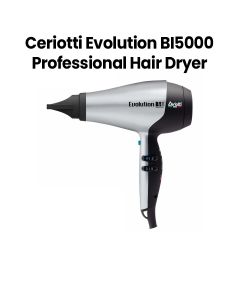 Ceriotti Evolution BI 5000 Professional Hair Dryer – Silver |CRT1000050