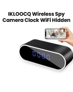 Ikloocq Wireless Spy HD 1080P Camera for Baby Monitoring, Pet, Family & Meetings – Black | Model WH33B