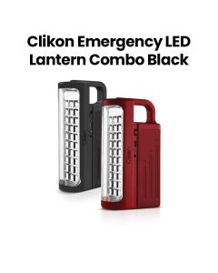 Clikon Emergency LED Lantern Combo (2-Pack) 6V – Black |CK7003