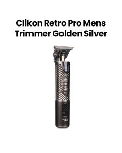 Clikon Retro Pro Men’s Trimmer – Golden/Silver | CK3361