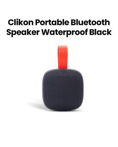 Clikon Portable Bluetooth Speaker Waterproof – Black | CK834