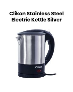 Clikon Stainless Steel Electric Kettle 1.0L – Silver | CK5133