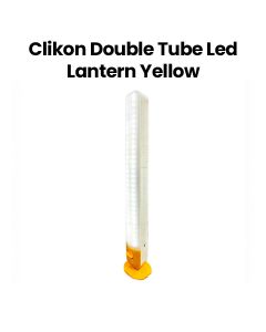 Clikon Double Tube LED Lantern – Yellow | CK7059-YLW