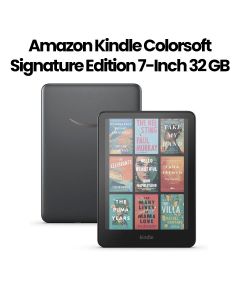 Amazon Kindle ColorSoft Signature Edition E-Reader 32 GB 7″ Colour Display – Metallic Black |B0CN3XR57P