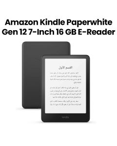 Amazon Kindle Paperwhite 12th Gen E-Reader 16 GB with Ads – Black |B0CFPL6CFY