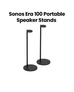 Sonos Stands for Era 100 Portable Bluetooth Speaker (Pair) – Black | E10SPWW1BLK