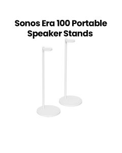 Sonos Stands for Era 100 Portable Bluetooth Speaker (Pair) – White | E10SPWW1WHT