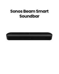 Sonos Beam Smart Surround Soundbar with Amazon Alexa & Google Assistant (Gen 2) – Black | BEAM2UK1BLK