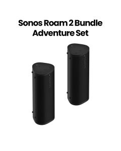 Sonos Roam 2 Bundle Adventure Set Portable Speaker – Black | ROAM2-BUNDLE
