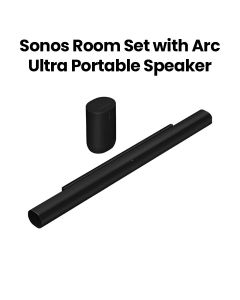 Sonos Room Set with Arc Ultra Portable Speaker – Black | ARC ULTRA-BUNDLE