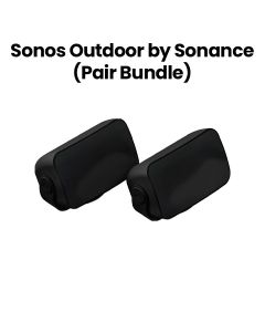 Sonos Outdoor by Sonance (Pair Bundle) – Black | SONANCE-PAIR-BLK