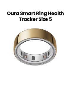 Oura Ring 4 Smart Ring Health Activity Tracker – Gold (Ring Size 5) | JZ90-54216-05