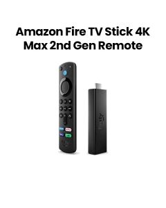 Amazon Fire TV Stick 4K Max (2nd Gen) with Alexa Voice Remote – Black | —FIRESTICK 4K MAX