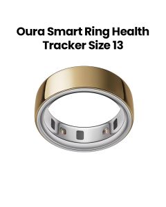 Oura Ring 4 Smart Ring Health Activity Tracker – Gold (Ring Size 13) | JZ90-54216-13